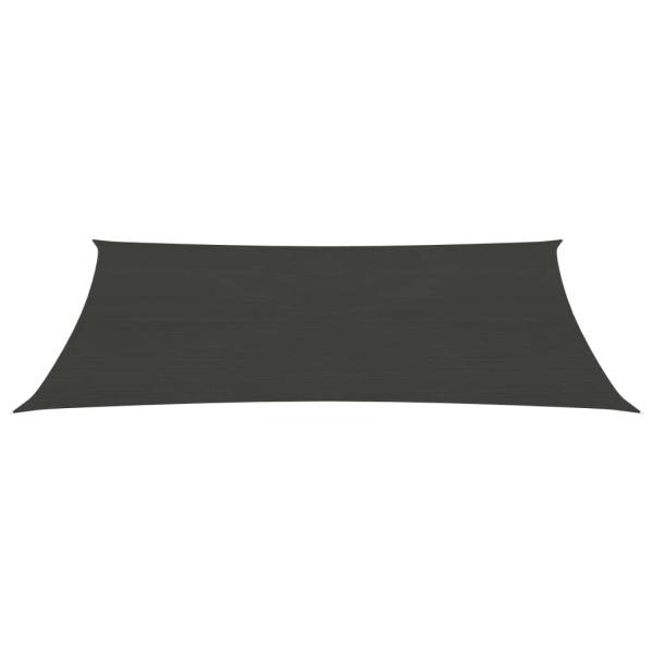 Sonnensegel 160 g/m² Anthrazit 3x5 m HDPE