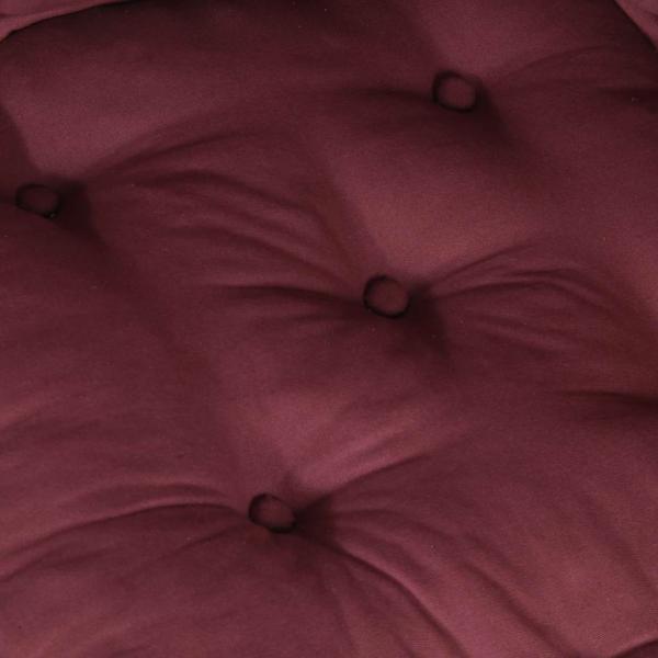 Pouf Modular Kastanienbraun 70x70x54 cm Stoff