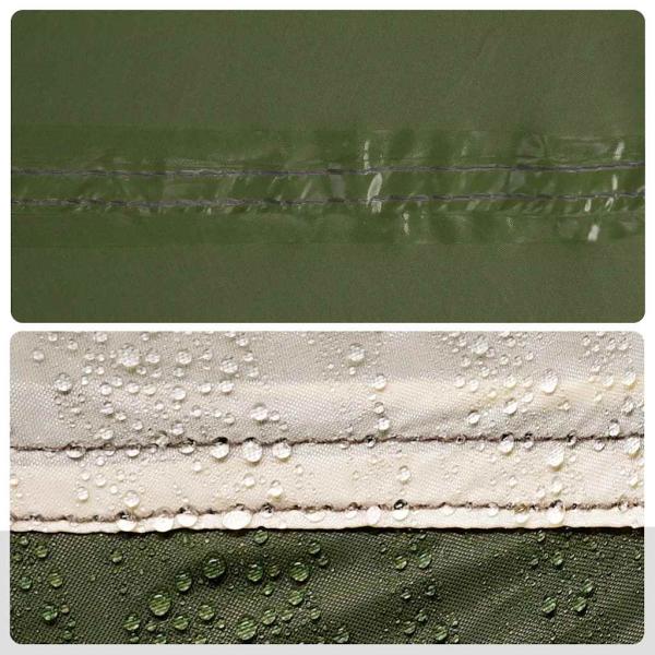 Angelzelt 3 Personen Olivgrün Wasserdicht