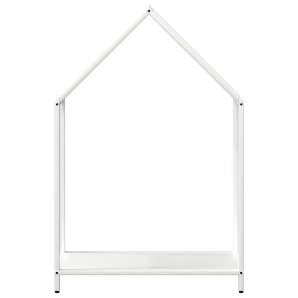 Brennholzregal Weiß 60x25x90 cm Kaltgewalzter Stahl