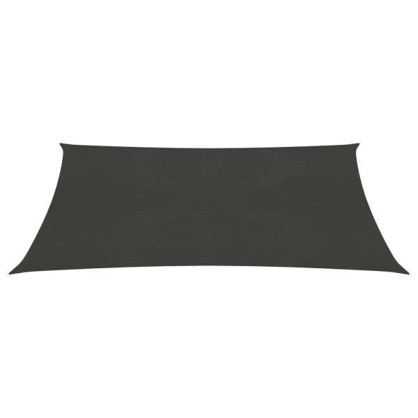 Sonnensegel 160 g/m² Anthrazit 4x5 m HDPE