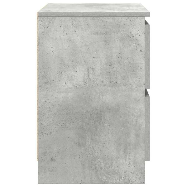 TV-Schrank Betongrau 40x35x54 cm Holzwerkstoff
