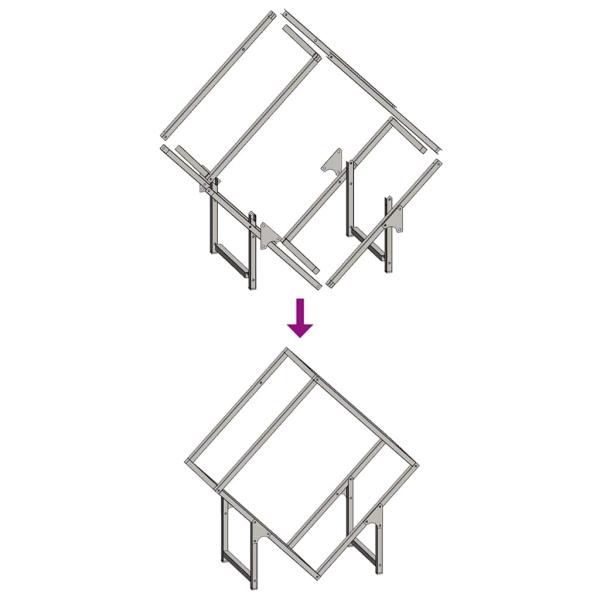 Brennholzregal Schwarz 60x25x60 cm Kaltgewalzter Stahl