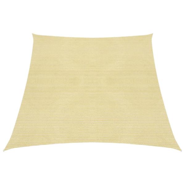 Sonnensegel 160 g/m² Beige 4/5x4 m HDPE