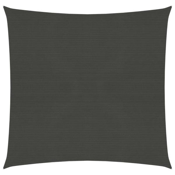 ARDEBO.de - Sonnensegel 160 g/m² Anthrazit 4,5x4,5 m HDPE