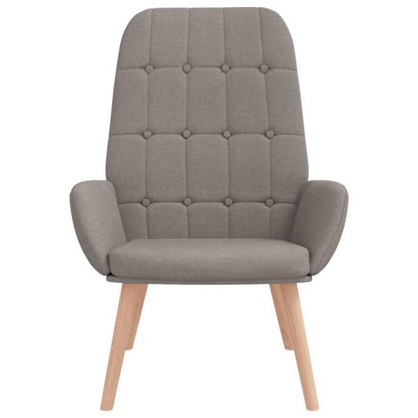 Relaxsessel Taupe Stoff