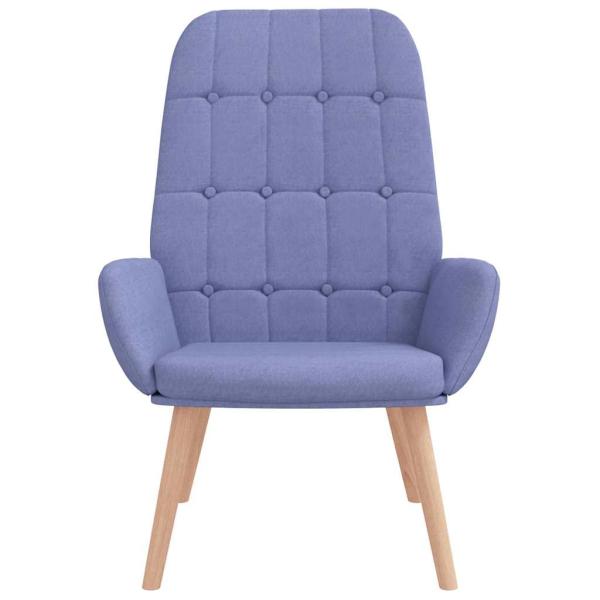 Relaxsessel Jeansblau Stoff