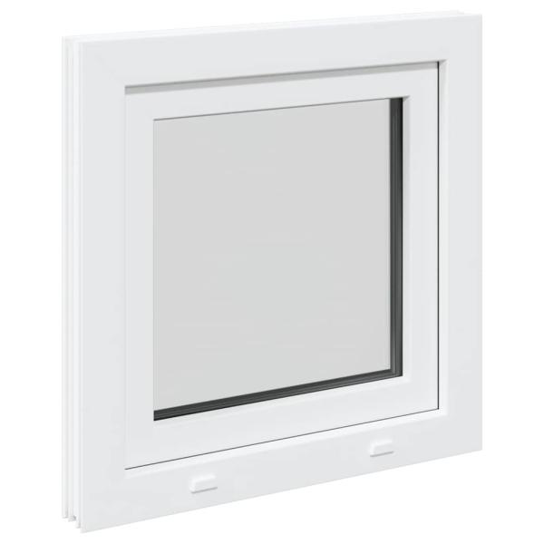 Kellerfenster RISOR 60x60 cm Dreh Kipp DIN Links Weiß