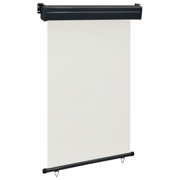 ARDEBO.de - Balkon-Seitenmarkise 125x250 cm Creme