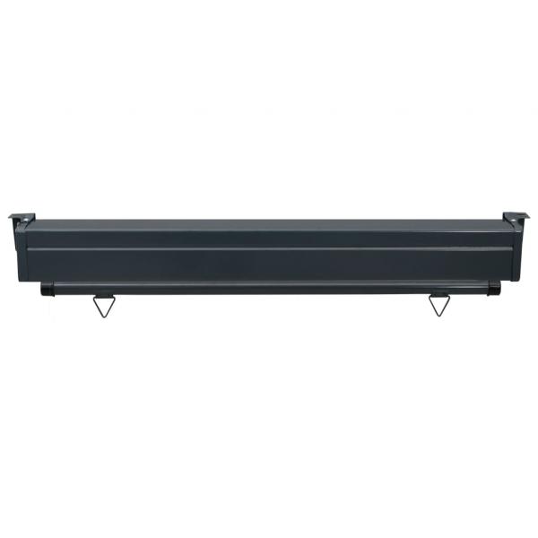 Balkon-Seitenmarkise 125x250 cm Creme