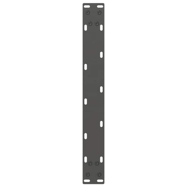 Couchtischbeine Anthrazit 2 Stk. 60x(42-43) cm Stahl
