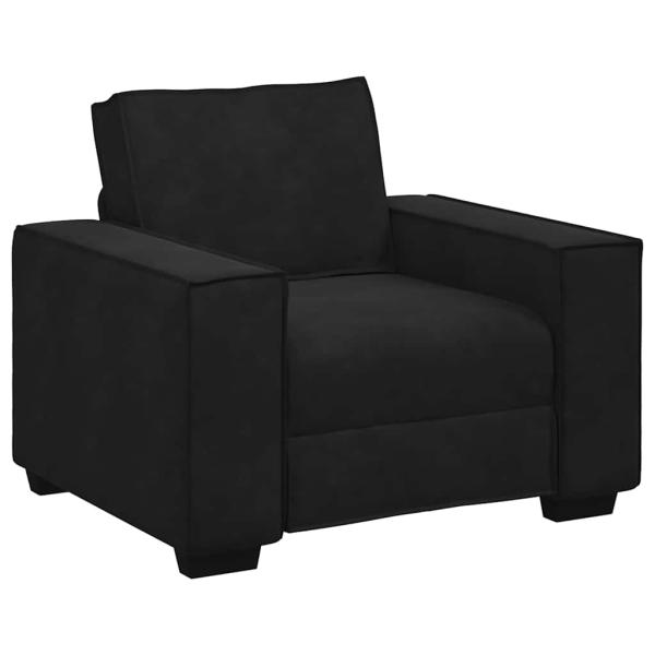 Sessel Schwarz 59 cm Samt