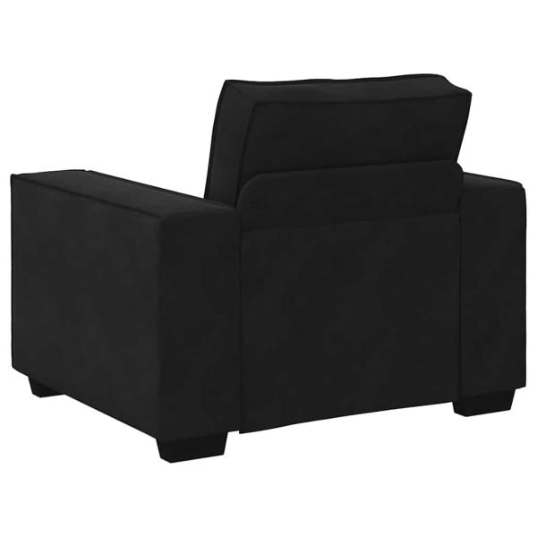 Sessel Schwarz 59 cm Samt