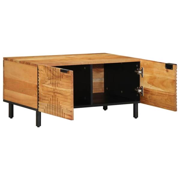 Couchtisch 80x50x40 cm Massivholz Akazie