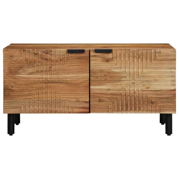 Couchtisch 80x50x40 cm Massivholz Akazie