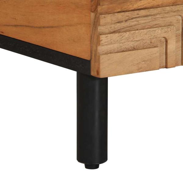 Couchtisch 80x50x40 cm Massivholz Akazie