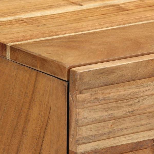 Nachttisch 40x33x46 cm Massivholz Akazie