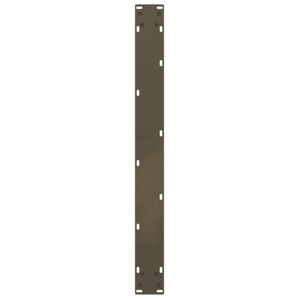 Couchtischbeine U-Form 3 Stk. Naturstahl 80x(72-73) cm Stahl