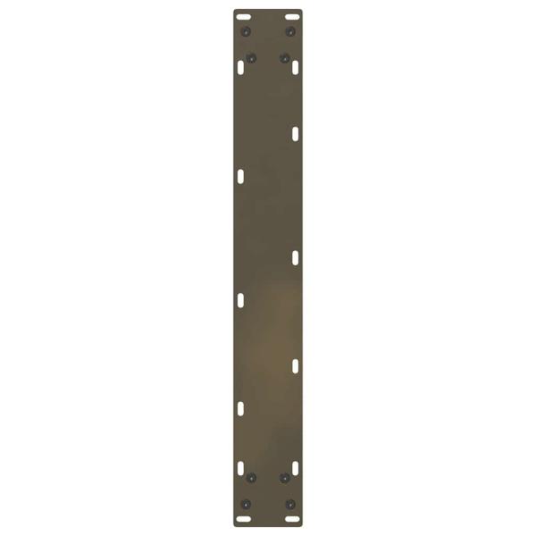 Couchtischbeine U-Form 3 Stk. Naturstahl 70x(72-73) cm Stahl