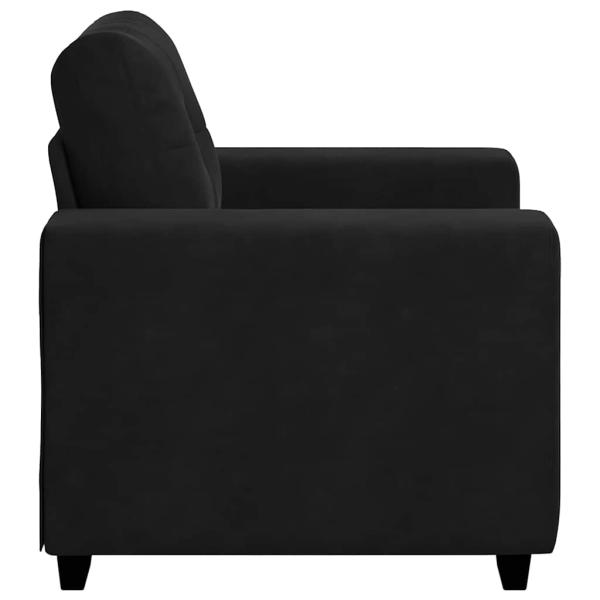 Sessel Schwarz 59 cm Samt