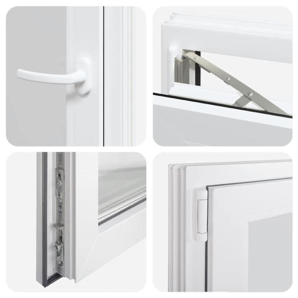 Kellerfenster RISOR 60x90 cm Dreh Kipp DIN Links Weiß