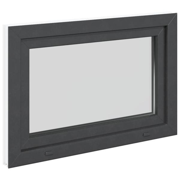 Kellerfenster RISOR 90x60 cm Dreh Kipp DIN Links Anthrazit
