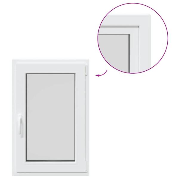 Kellerfenster RISOR 60x90 cm Dreh Kipp DIN Rechts Weiß