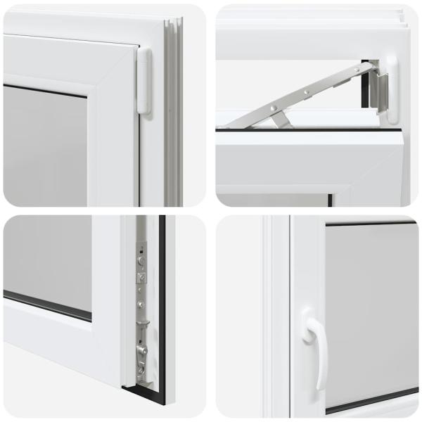 Kellerfenster RISOR 90x60 cm Dreh Kipp DIN Rechts Weiß