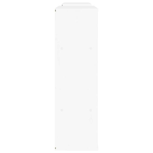 5-tlg. Wohnwand mit Stauraum ODDA Weiß Massivholz Kiefer