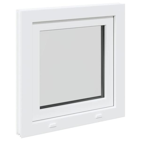 Kellerfenster RISOR 60x60 cm Dreh Kipp DIN Links Weiß
