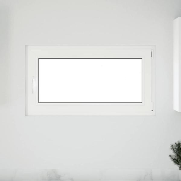 Kellerfenster RISOR 110x50 cm Dreh Kipp DIN Rechts Weiß