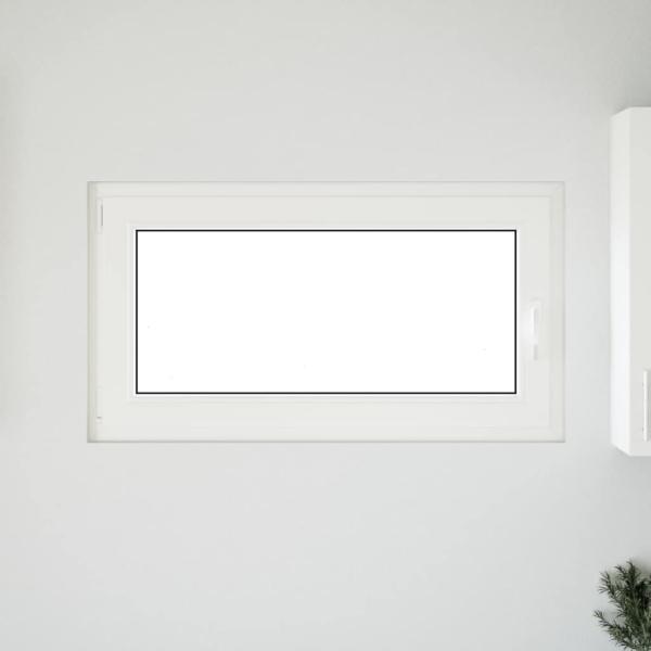 Kellerfenster RISOR 110x60 cm Dreh Kipp DIN Links Weiß