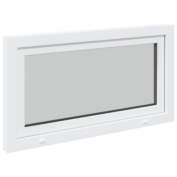 Kellerfenster RISOR 110x50 cm Dreh Kipp DIN Links Weiß