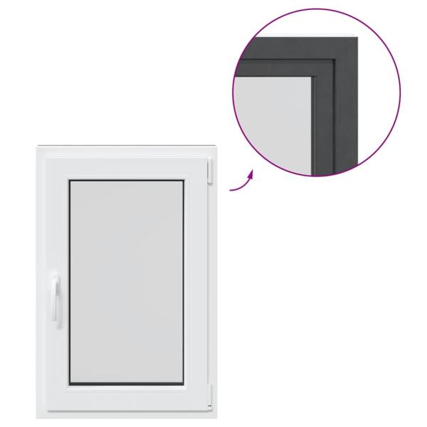 Kellerfenster RISOR 60x90 cm Dreh Kipp DIN Links Anthrazit