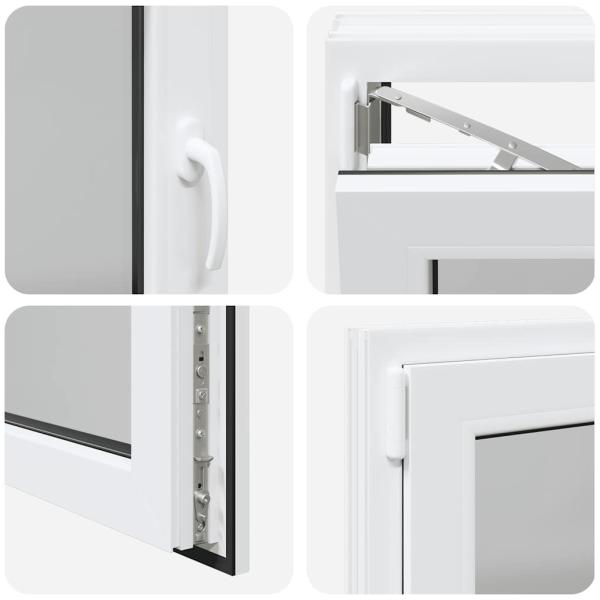 Kellerfenster RISOR 110x60 cm Dreh Kipp DIN Links Weiß