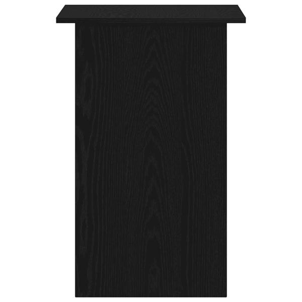 Schreibtisch Schwarz Eichen-Optik 90x50x74 cm Holzwerkstoff