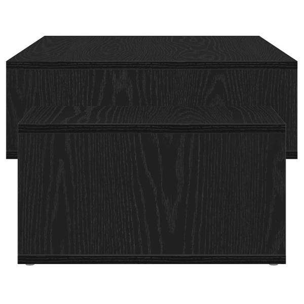 Couchtisch Schwarz Eichen-Optik 105x55x32 cm Holzwerkstoff