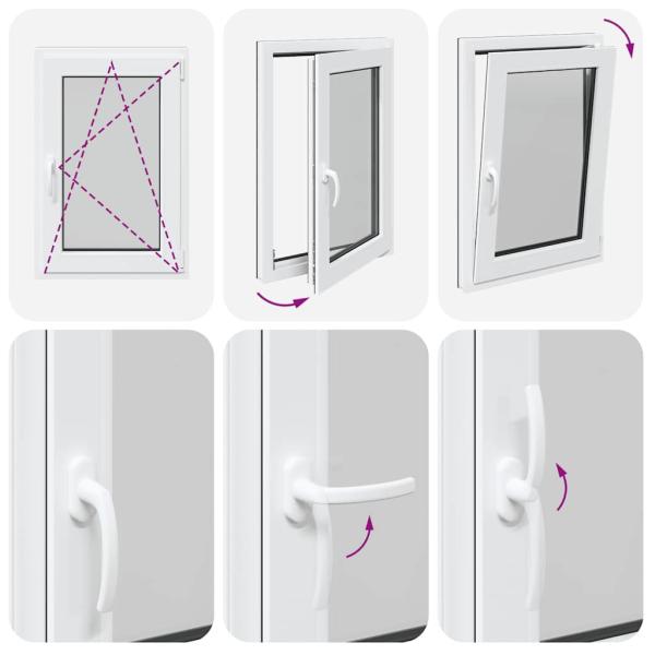 Kellerfenster RISOR 60x90 cm Dreh Kipp DIN Rechts Anthrazit