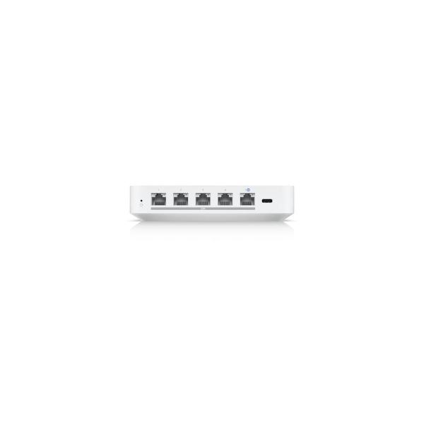 Ubiquiti UniFi Gateway Max, 1 x 2,5-GbE-WAN-Port, 4 x 2,5-GbE-LAN-Ports, USB-C, weiß (UXG-Max)