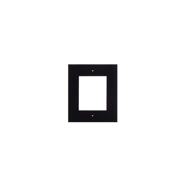 ARDEBO.de 2N 9155011B Rahmen für Unterputz-Installation für IP Verso, 1 Modul, schwarz