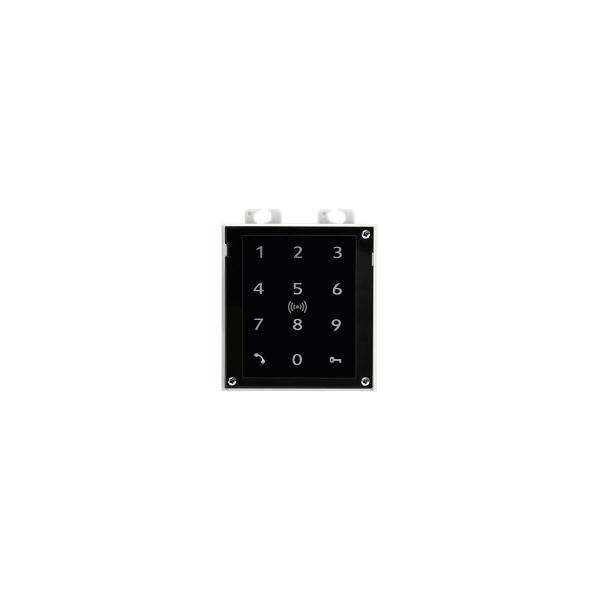 ARDEBO.de 2N 91550946-S IP Verso Bluetooth & RFID Lesegerät mit Touch-Tastatur, geschützte Karten