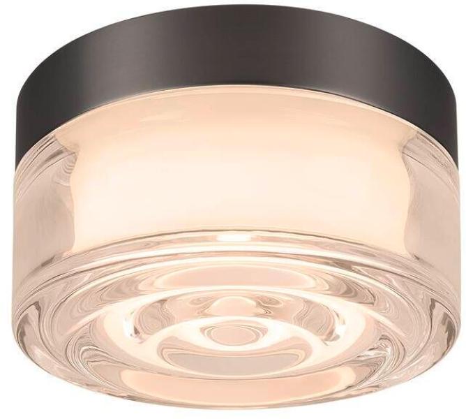 SLV CYFT WAVE Wand- und Deckenaufbauleuchte, 2700/3000/4000K, 6,5W, PHASE, schwarz (1008024)