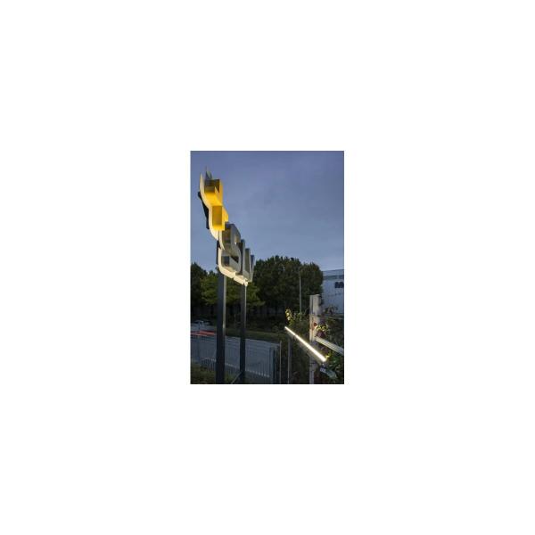 SLV GALEN 60 LED Profil, Lichtbalken außen, CCT switch 3000/4000K, 18W, Breite 60cm, anthrazit (1003447)