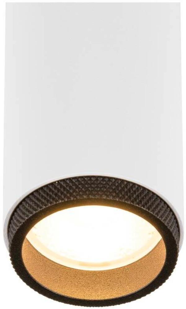 SLV GRIP! M Spot für 3-Phasen Hochvolt-Schienen-System, Ø4,3cm, 3000K, Phase, 20W, weiß/schwarz (1008443)