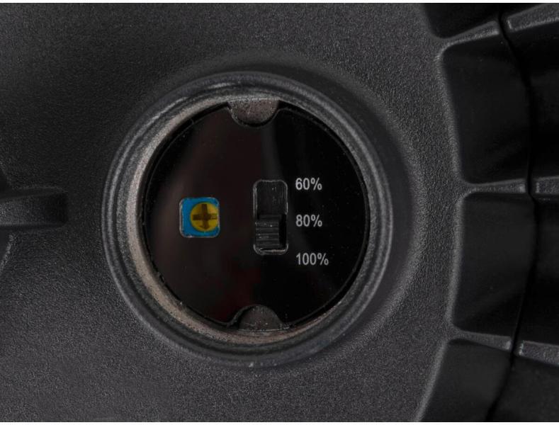 SLV HIGHBAY C 400 Pendelleuchte, Ø400mm, 120/160/200W, 4000K, IP65, schwarz (1008526)