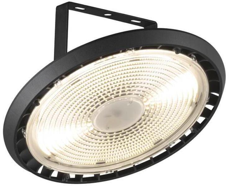 SLV HIGHBAY V 330 Pendelleuchte, Ø330mm, 100/120/170/200W, 4000K, IP65, schwarz (1007679)