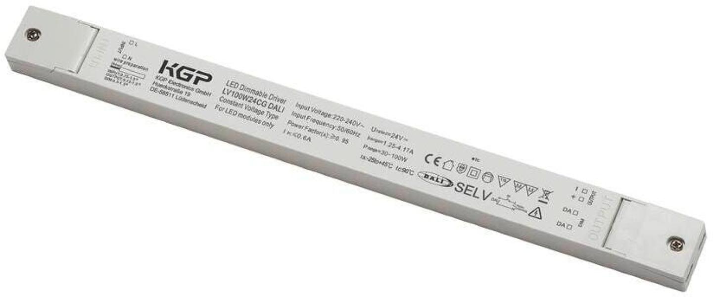 ARDEBO.de SLV LED Netzteil, 100W, 24V, DALI dimmbar, weiß (1007255)