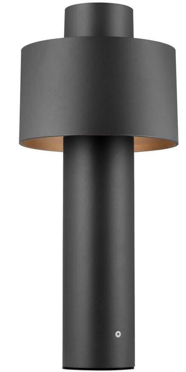 ARDEBO.de SLV PHOTONI CYL 45 Stehleuchte, zylindrisch, Höhe 45cm, 13W, E27, IP65, schwarz (1008195)