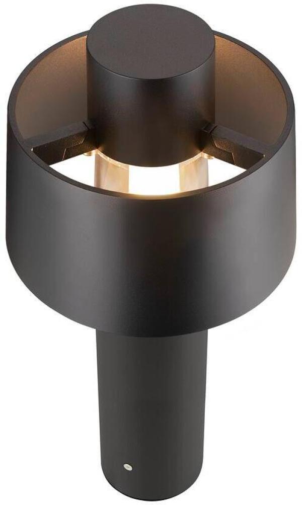 SLV PHOTONI CYL 45 Stehleuchte, zylindrisch, Höhe 45cm, 13W, E27, IP65, schwarz (1008195)