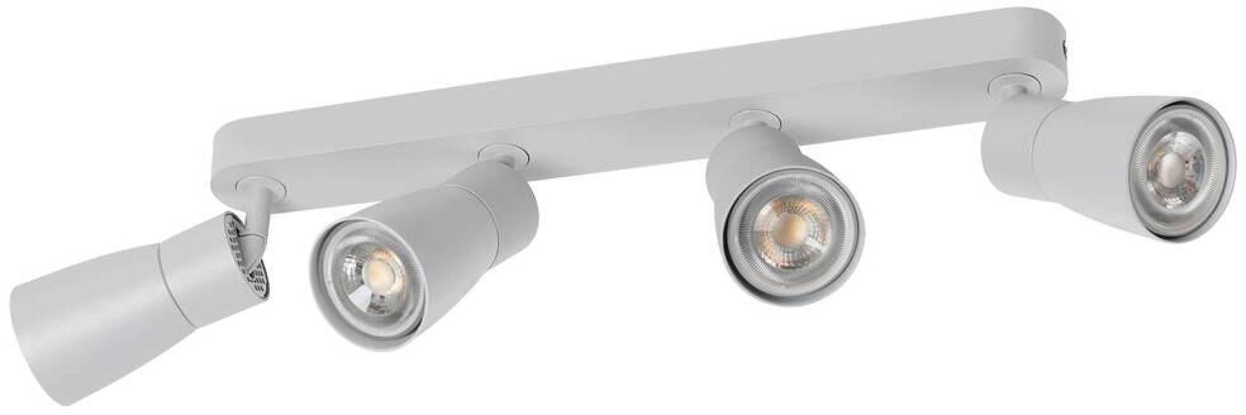SLV PURI 2.0 DOME Decken- und Wandaufbauleuchte, 4x max.6W, GU10, grau/grau (1008355)
